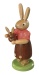 Easter bunny, female, with little child