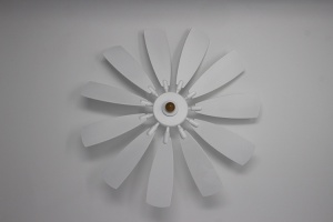 Wingwheel complete white