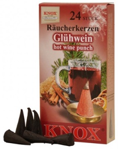 Incense candle, hot wine punch