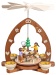 Pyramid Christmas bakery, pointed arch,