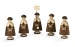 Carolers, 5 figurines, medium size,