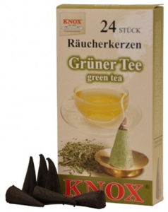 Incense candle, green tea